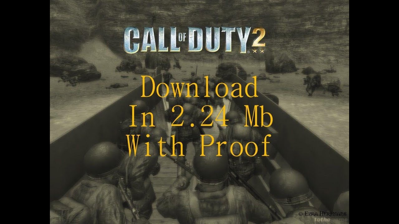 Call Of Duty 2 Mac Download Demo